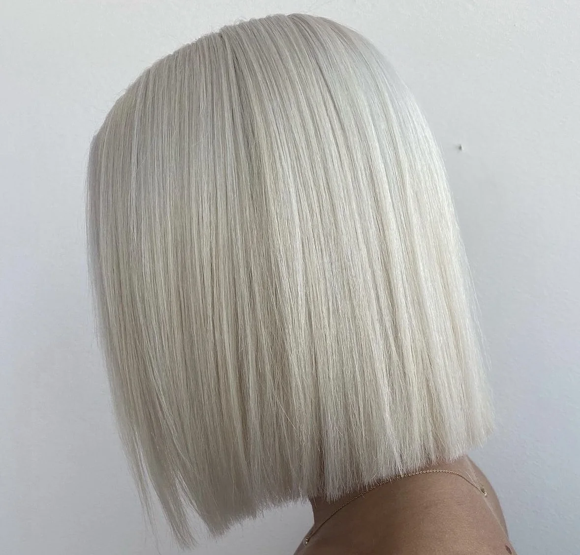All-over solid blonde by Drea in Draper Utah