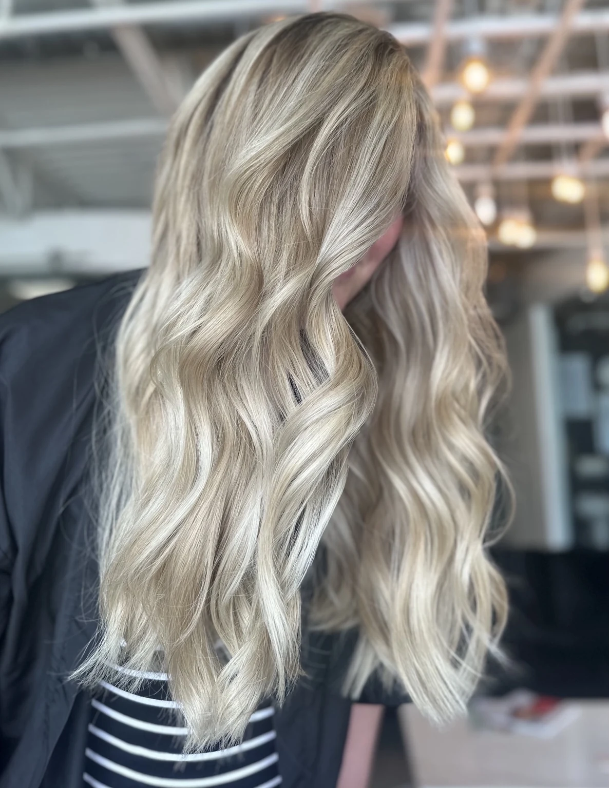 Blonde Refresh hair by Drea at Method Hair Collective in Draper Utah