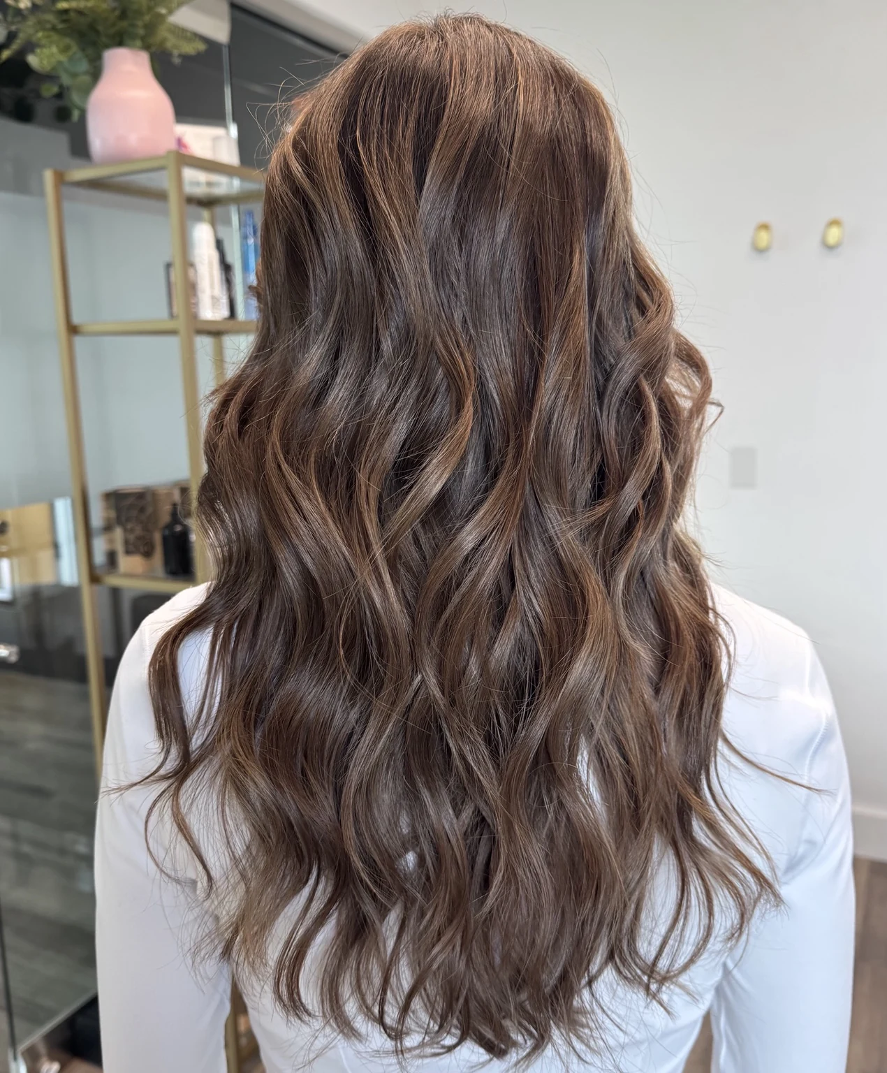 Dimensional Brunette hair by Drea at Method Hair Collective in Draper Utah