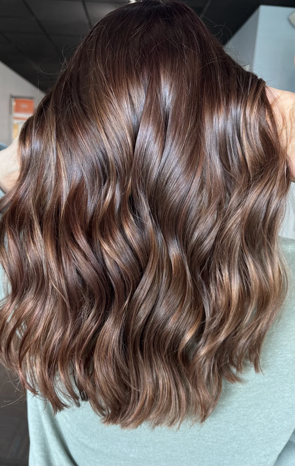 Dimensional Brunette hair by Drea at Method Hair Collective in Draper Utah