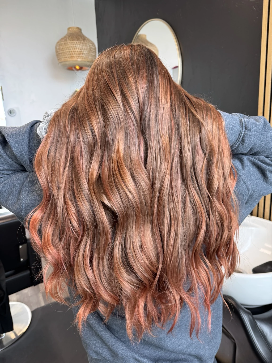 Dimensional Red hair by Drea at Method Hair Collective in Draper Utah