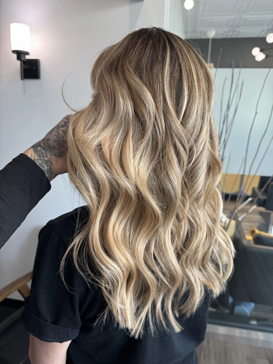 Lived-In Golden Blonde hair by Drea at Method Hair Collective in Draper Utah