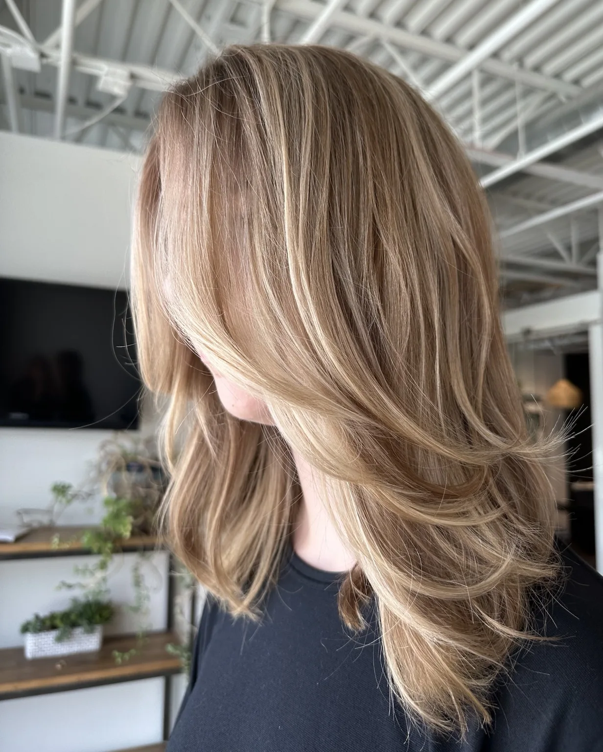 Long layered haircut by Drea